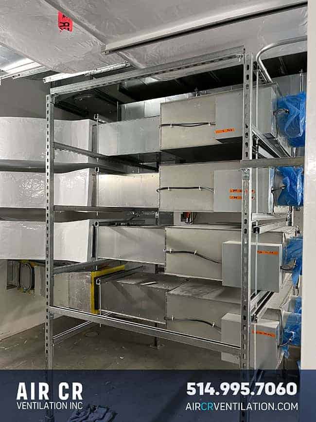 Air CR Ventilation - Service d'installation de ventilation commercial